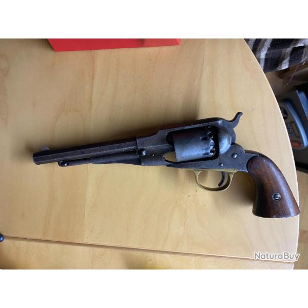 vend revolver remington 1858 d'origine   cal, 36 canon 6,5 pouces  en bon tat de tir
