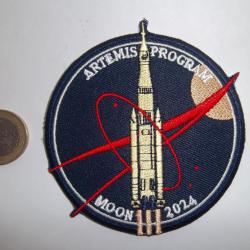 écusson collection programme spatial Artemis NASA États-Unis
