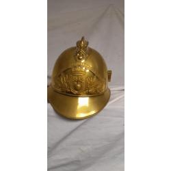 casque   de sapeur  pompier  modèle 1895