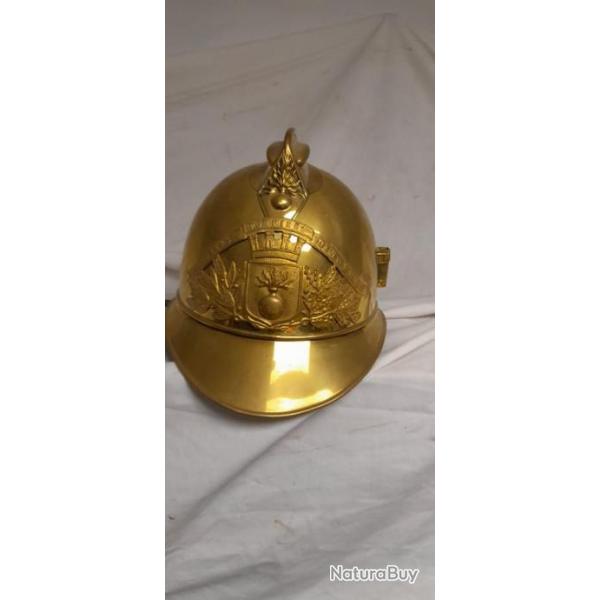 casque   de sapeur  pompier  modle 1895
