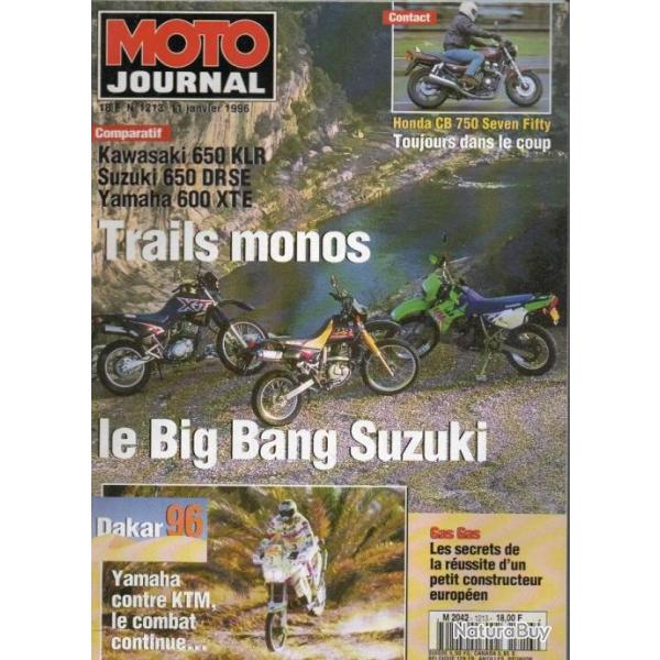 moto journal lot de 15 revues 1996