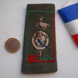 fourreau militaire épaulette Batlog (bataillon logistique)