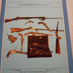 Compilation des fiches d'armes de A.F.SERPETTE