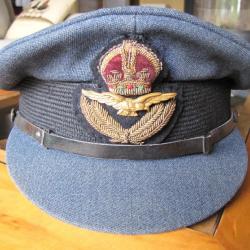 CASQUETTE D'OFFICIER DE LA ROYAL AIR FORCE WW2