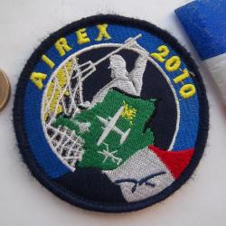 écusson collection militaire armée de l'air exercice AIREX 2010