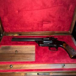 Rare coffret revolver Smith et Wesson N°3 New Model Target 44 russian dans un état incroyable