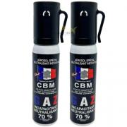 LOT PROMO de bombe lacrymogene pas cher : l'aerosol 25 ml à 4,50 euros