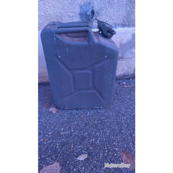 Jerrican militaire WW2 mtal 20 LITRES