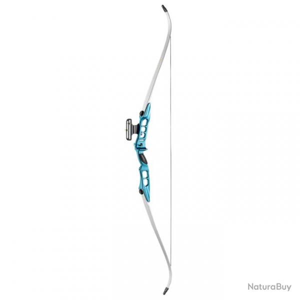 Arc recurve EK Archery Take Down LH Bleu clair