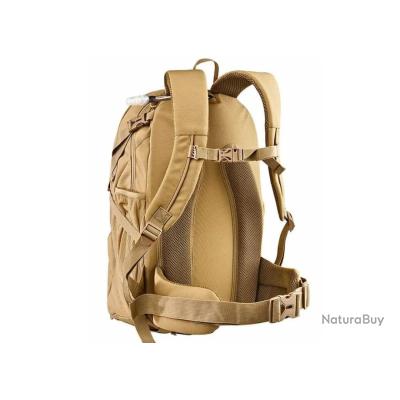Sac à Dos Randonnée Columbus Ozark 25L - Dos Aéré - Housse De Pluie Incluse - Beige