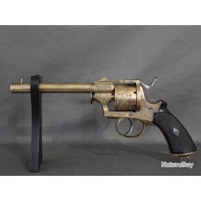 Revolver Broche Mm De Type Lefaucheux Fabrication Li Geoise Meyers Brevet Pistolets