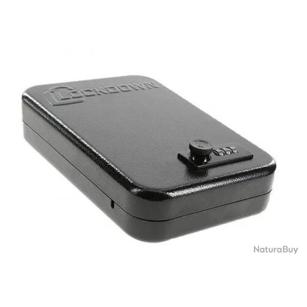 Coffre-fort portatif pour arme de poing avec serrure  code - Lockdown