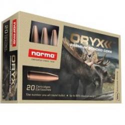 Munitions NORMA oryx cal.300 WEATHERBY MAG 11.7g 180gr par 20