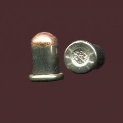 4 mm Flobert - marquage SB en relief - étui nickel - balle cuivrée
