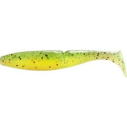 Leurre One Up Shad 4" 086 APPLE GREEN FLAKES