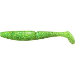 Leurre One Up Shad 4" 020 CHARTREUSE