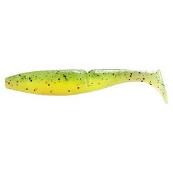 Leurre One Up Shad 5" 086 APPLE GREEN FLAKES