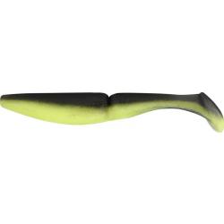 Leurre One Up Shad 5" 161 SOLID CHART BLACK
