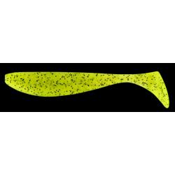 WIZZLE SHAD 3" 055 Chartreuse Black
