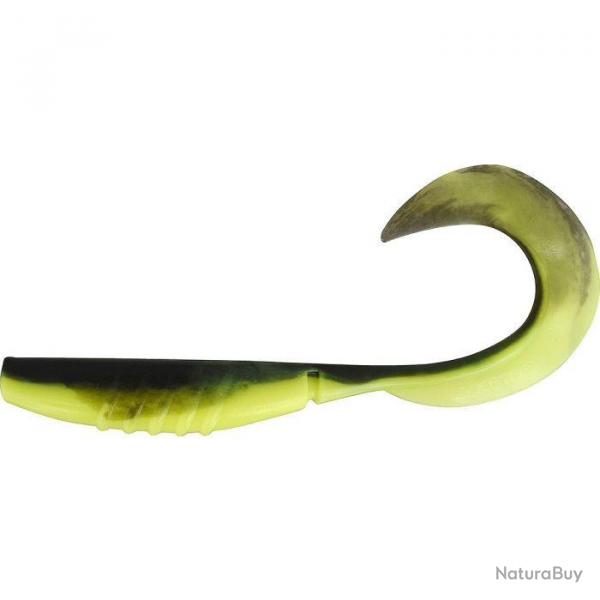 Leurre MEGABASS X LAYER CURLY 7" SOLID CHART BLACK