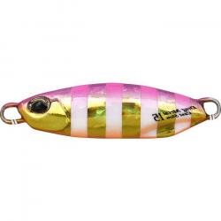 DRAG METAL CAST SLOW 30G PJA0045 PINK GOLD ZEBRA GLOW
