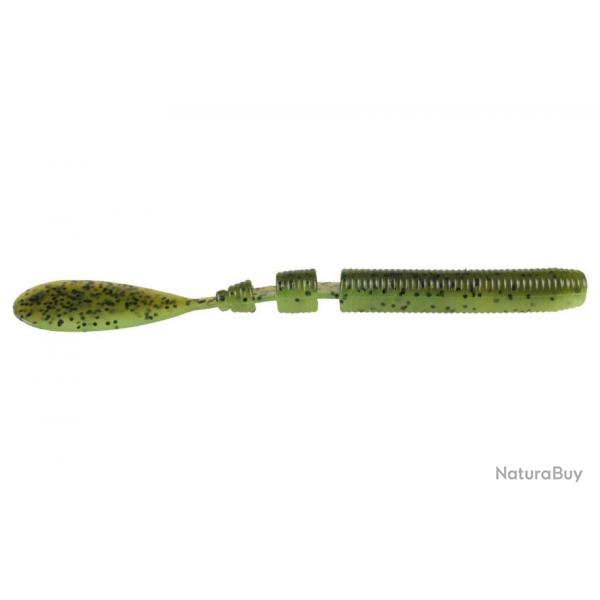 Leurre Crature LAKE FORK Hyper Worm WATERMELON SEED/CHARTREUSE