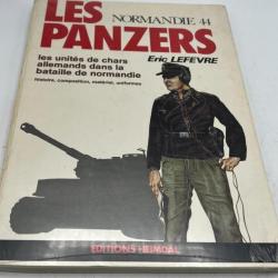 Album Les Panzers Normandie 44 d'Eric Lefevre