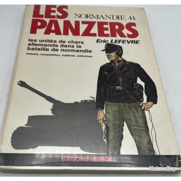 Album Les Panzers Normandie 44 d'Eric Lefevre