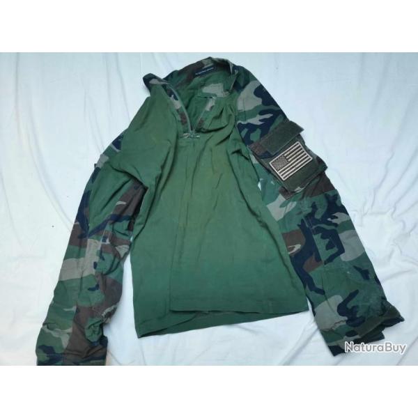 Combat Shirt TMC (Woodland) - Taille M