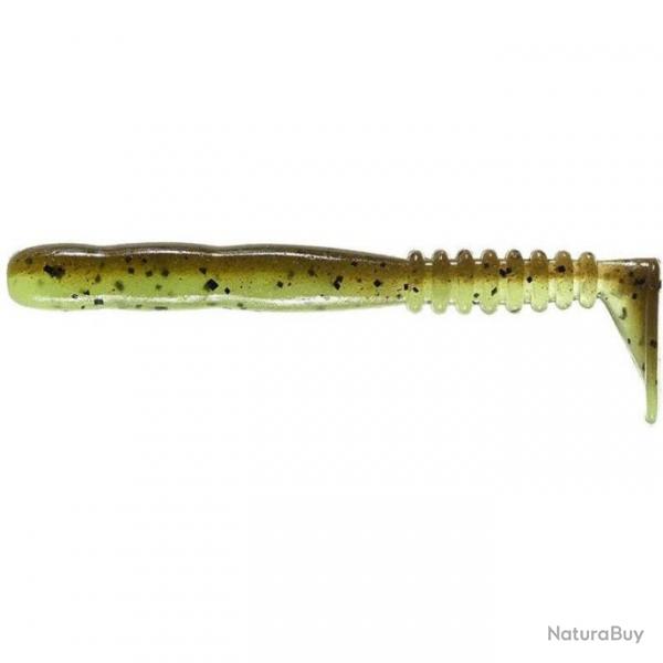 LEURRE SOUPLE REINS FAT ROCKVIBE SHAD 2 Green Pumpkin Chart