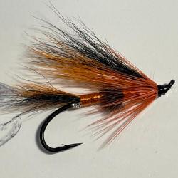 mouche saumon modèle Colburn orange numéro 4