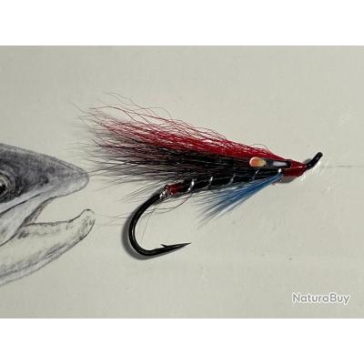 Mouche à Saumon Vintage Aux Yeux Intestinaux - Taille 1 1/2 | Pêche à La Mouche UK