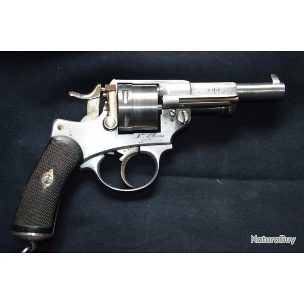 REVOLVER CHAMELOT DELVIGNE MODELE 1873 MANUFACTURE D'ARMES DE SAINT ETIENNE-CAVALERIE 1878