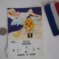 carte militaire Père Cent collection vintage