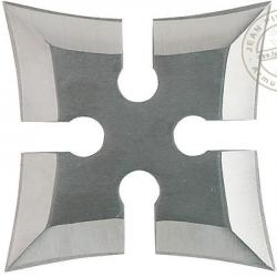 Shuriken Yagyu Ninja - Carrées Inox