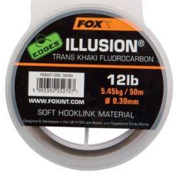 Illusion Fluorocarbon Trans Khaki 0.35mm