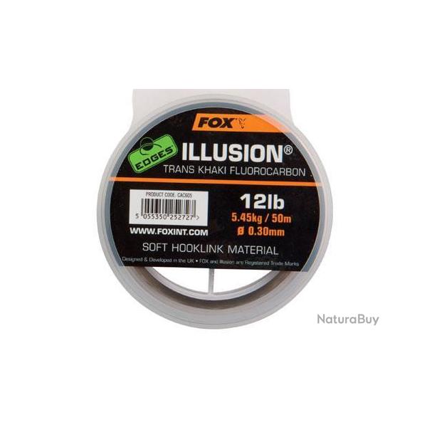 Illusion Fluorocarbon Trans Khaki 0.35mm