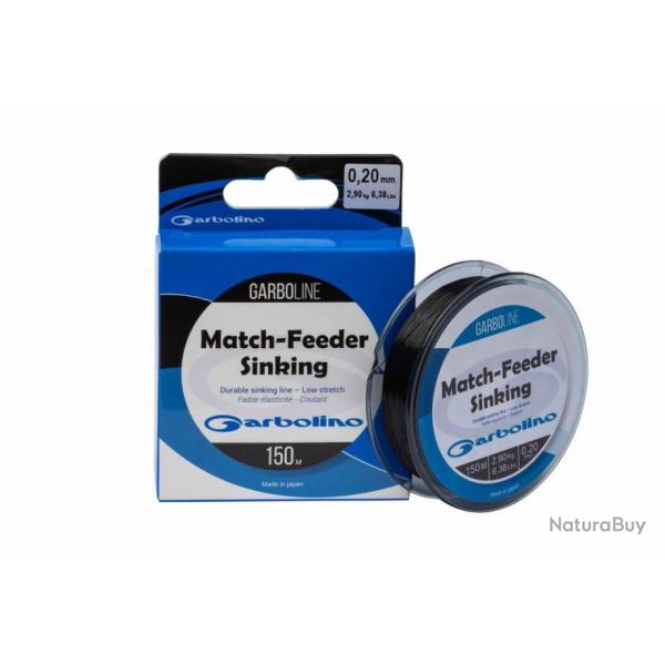 GARBOLINE MATCH-FEEDER SINKING 150M 0.16 mm