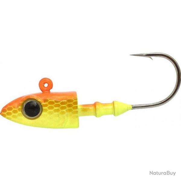 TETE PLOMBEE ULTIMATE EEL EVO ORANGE CHART 14g