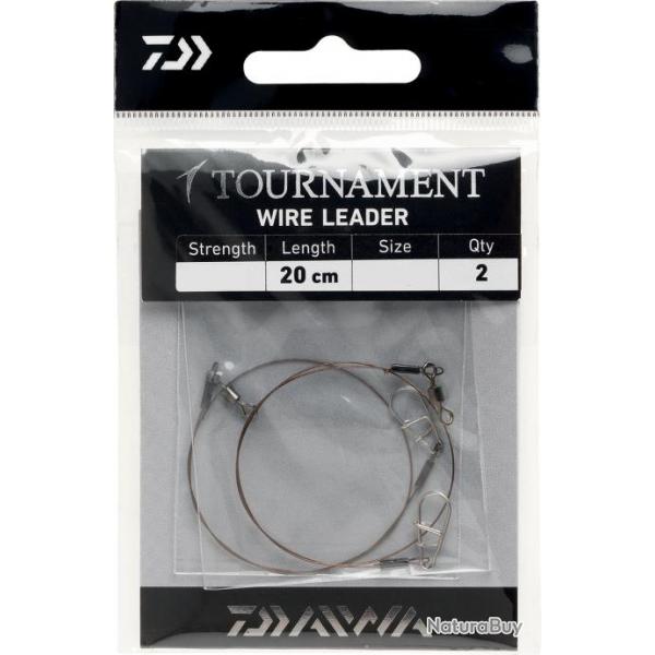 BAS DE LIGNE WIRE LEADER 20CM 12kg