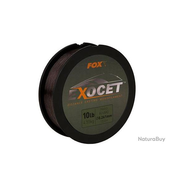 Fil Carpe Fox Exocet Trans Khaki Mono 0.261mm