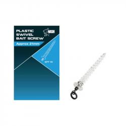 Emerillon NASH Plastic Swivel Bait Screw 8mm