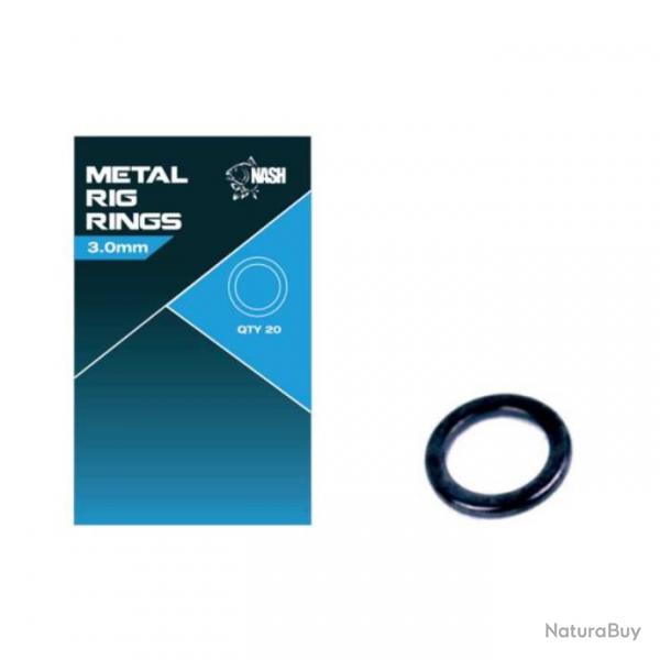 Anneaux NASH Metal Rig Ring 2.5mm