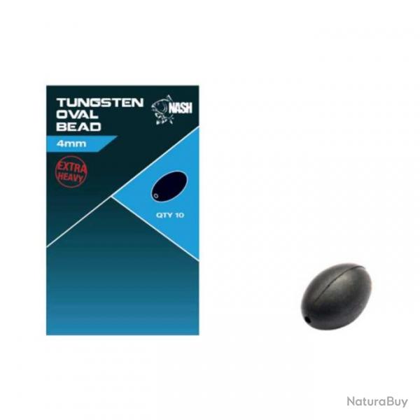 Perles NASH Tungsten Oval Bead 6mm