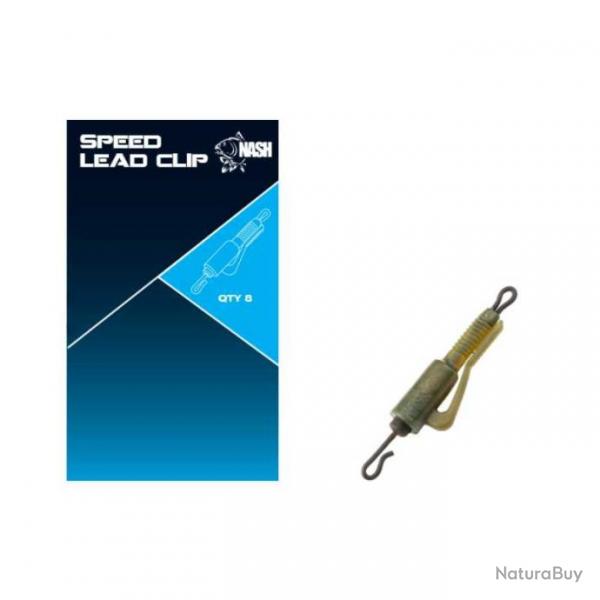 Clip Plomb NASH Speed Lead Clip Vert