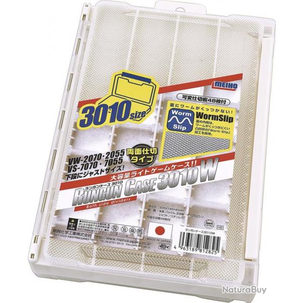 Boite MEIHO RUN GUN CASE 3010W WHITE