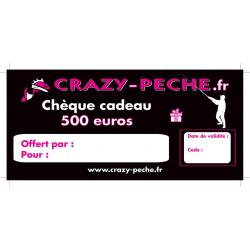 Chèque cadeau Crazy-peche.fr 500€