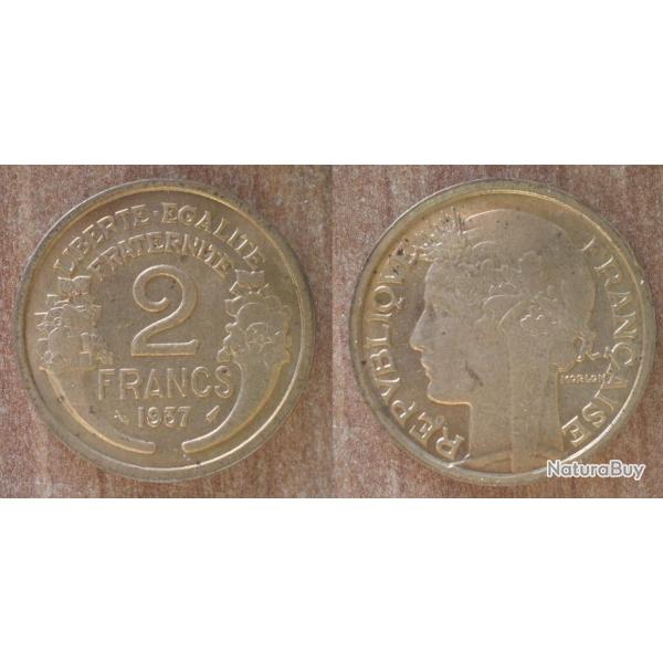 France 2 Francs 1937 Marianne Piece Morlon Europe Franc Frcs Frc Frs