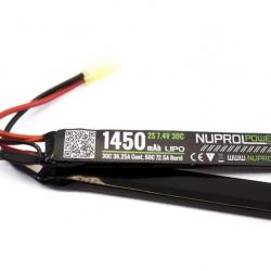 Batterie Li-Po 2 sticks 7.4V - 1450 mAh 30C dean | Nuprol (0000 6620)