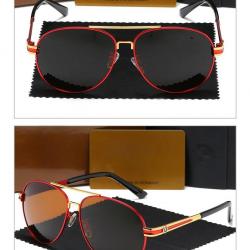 BMW Lunettes de Soleil Polarisee UV400, Modele: Red Gold